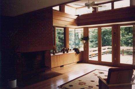 Дом Ли (Lee House), интерьер общей комнаты