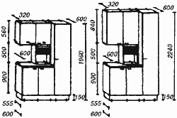 Крепление элементов кухонной мебели