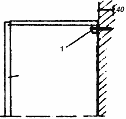 Крепление шкафа к стене