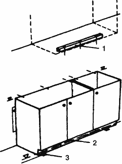 Стадии монтажа мебели