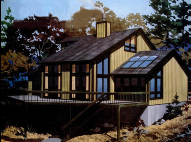 Солнечный дом со спа-крылом, внешний вид