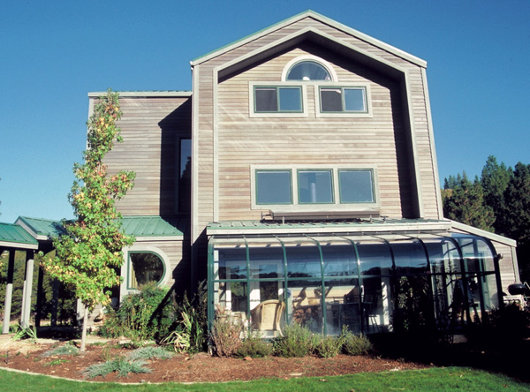 Внешний вид солнечного дома Андерсона