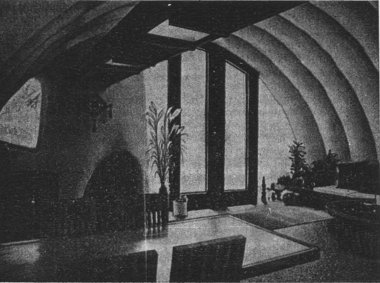 Интерьер экологического дома Clark-Nelson House