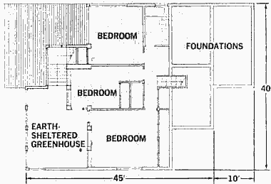 План нижнего уровня солнечного дома Де Видо
