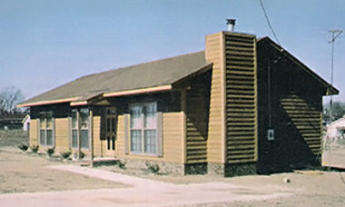 Вид солнечного дома с юго-востока