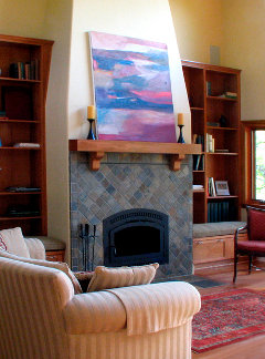 Интерьер солнечного дома Foothill Cottage