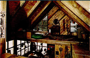 Спальный чердак солнечного дома Хеннин