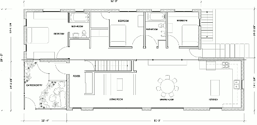 План солнечного дома Kestrel Residence