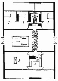План солнечного дома Питера Ли