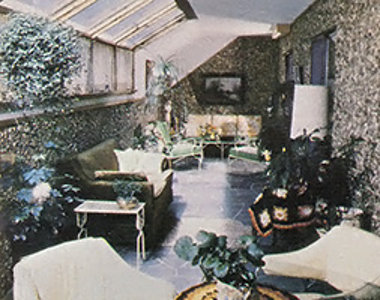 Общая комната солнечного дома