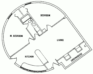 План солнечного дома