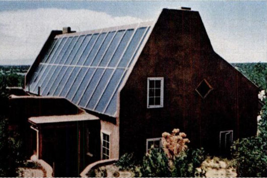 Внешний вид солнечного дома Martinez