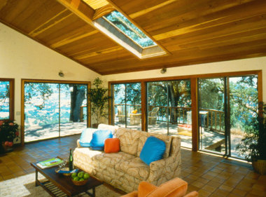 Фрагмент интерьера гостиной дома McCulley