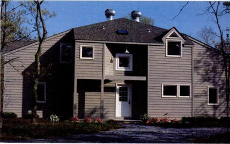 Солнечный дом Милстнейна, вид с севера