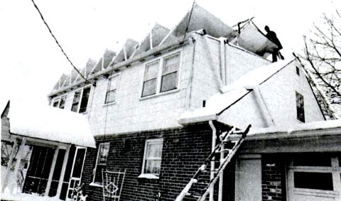 Солнечное отопление Минка, коллекторы на крыше загородного дома