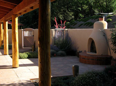 Дворик в юго-западном стиле