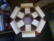 Форма опалубки коннектора купольного дома