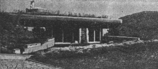 Внешний вид заглубленного экологического дома Rousselot House