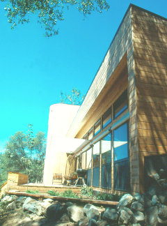 Солнечный дом Sayers House, вид с юго-аостока