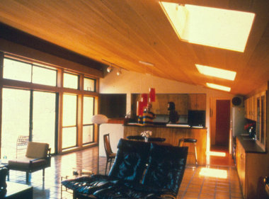 Фрагмент интерьера солнечного дома Sayers House