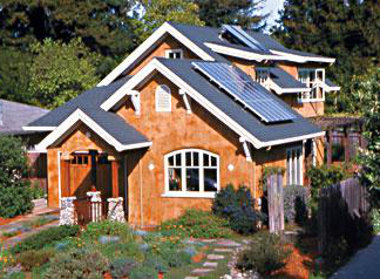 Солнечный дом Салливанов, вид с юго-запада