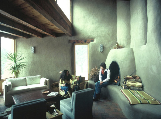 Фрагмент интерьера солнечного дома Suncave