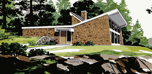 Внешний вид солнечного дома Suncrest