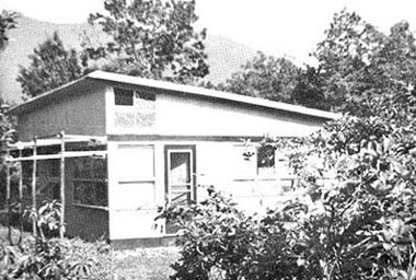 Солнечный дом Томаса, вид с юго-востока