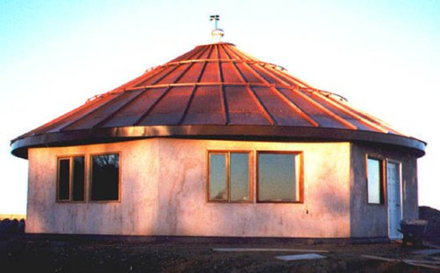 Восьмигранный дом Octagon House, внешний вид