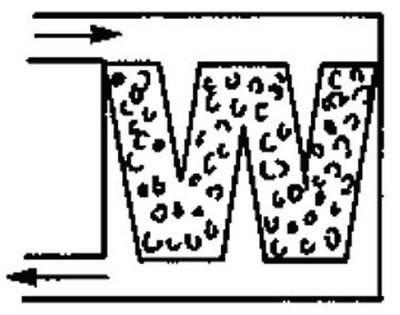 Теплоаккумулятор с вертикальным потоком воздуха