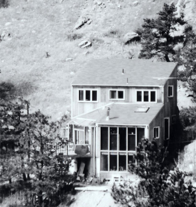 Южный фасад солнечного дома Goldstein Residence