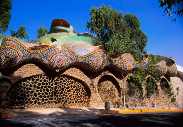 Внешний вид органического дома Мексиканский кит