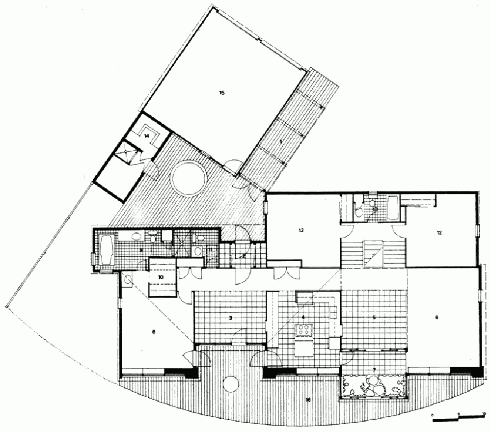 План солнечного дома Piekarski Residence