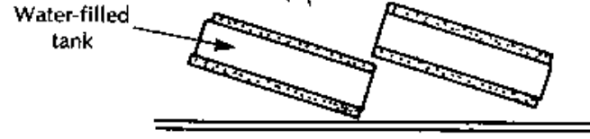 Изоляция теплоаккумуляторов системы солнечного отопления в тёплую ночь