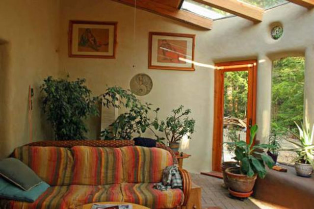 Каркасный солнечный дом Eagleyew,фрагмент интерьера