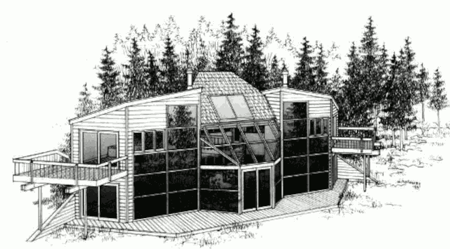 Солнечный дом McFarland Residence, внешний вид