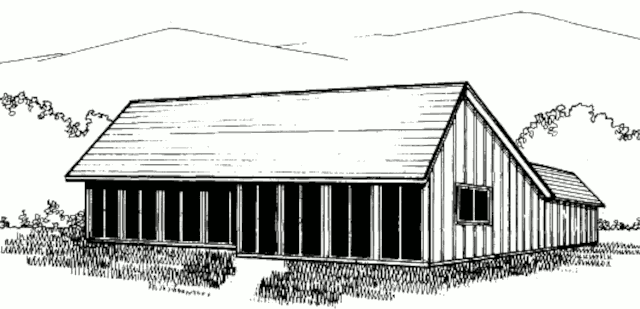 Пассивный солнечный дом в Шарлотт, внешний вид