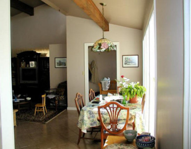 Пассивный солнечный дом в Сьеррас, фрагмент интерьера