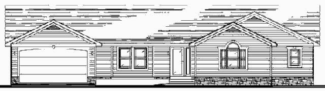 Каркасный дом Timber Frame Four, внешний вид