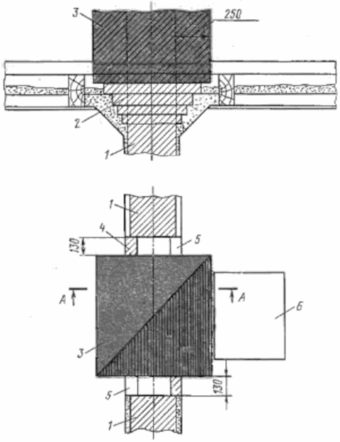 Уширение кирпичной стены является фундаментом под печь