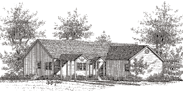 Пассивный солнечный дом Ри-Вагнера, вид с северо-востока