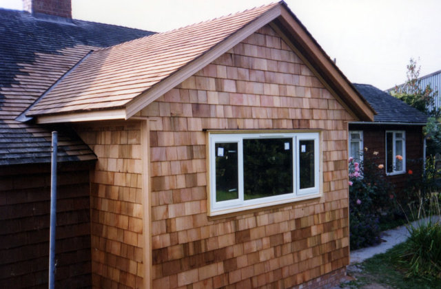 Обшивка дачи, внешний вид