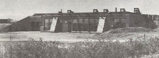 Пассивный солнечный дом SunEarth House, вид с юго-востока