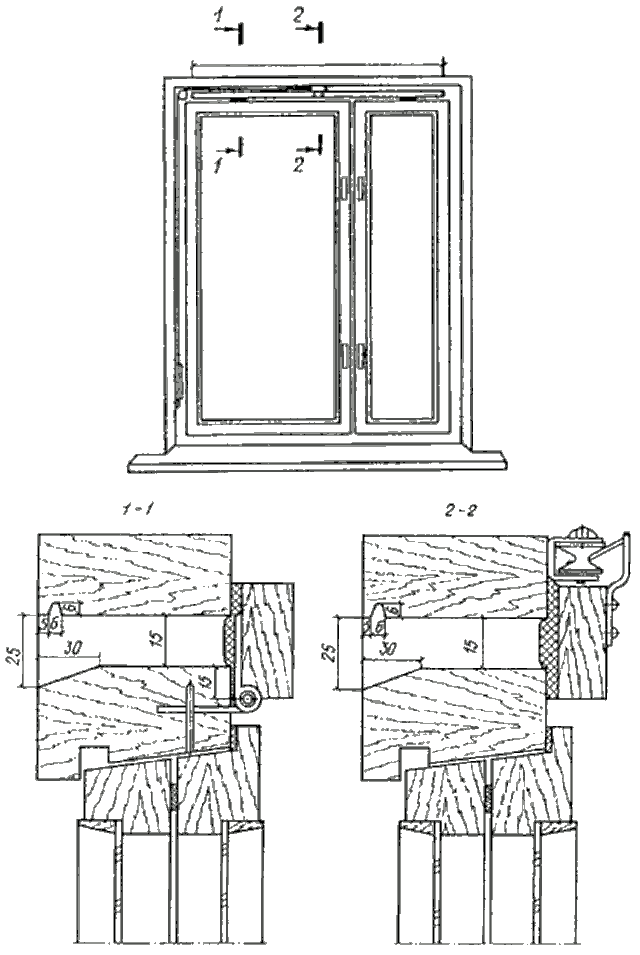 Пример регулируемого приточного устройства системы вентиляции помещений дома