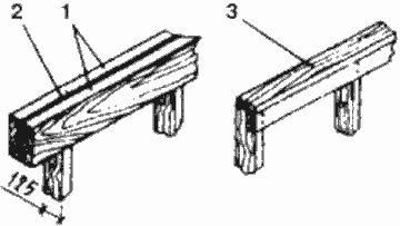 Установка верхних горизонтальных поясов каркаса