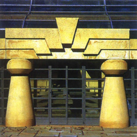 Пристройка бассейна к особняку в Ллевелин Парк, входной портал, архитектор Роберт Стерн