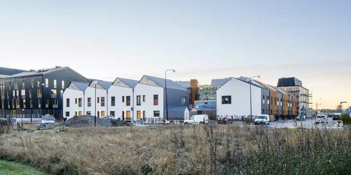 Солнечные дома в Карлстаде, Швеции