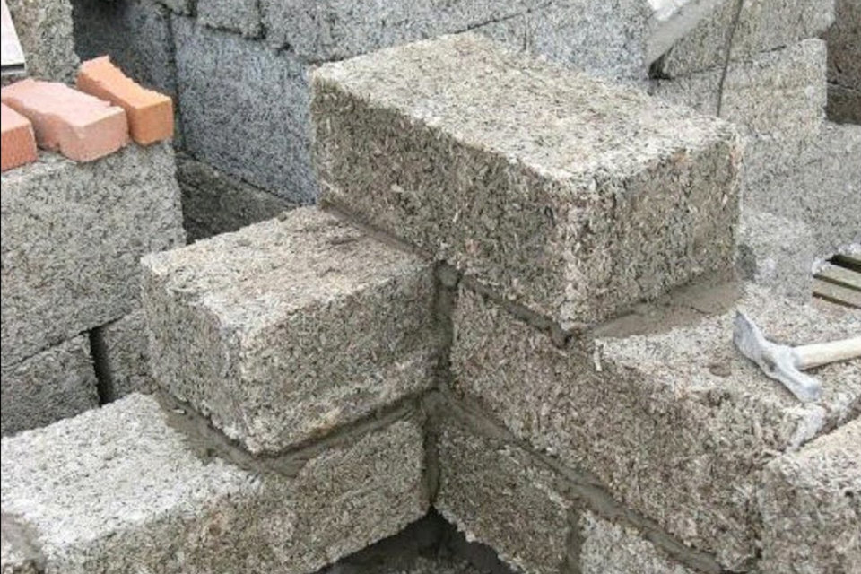 Арболитовые блоки для возведения стен