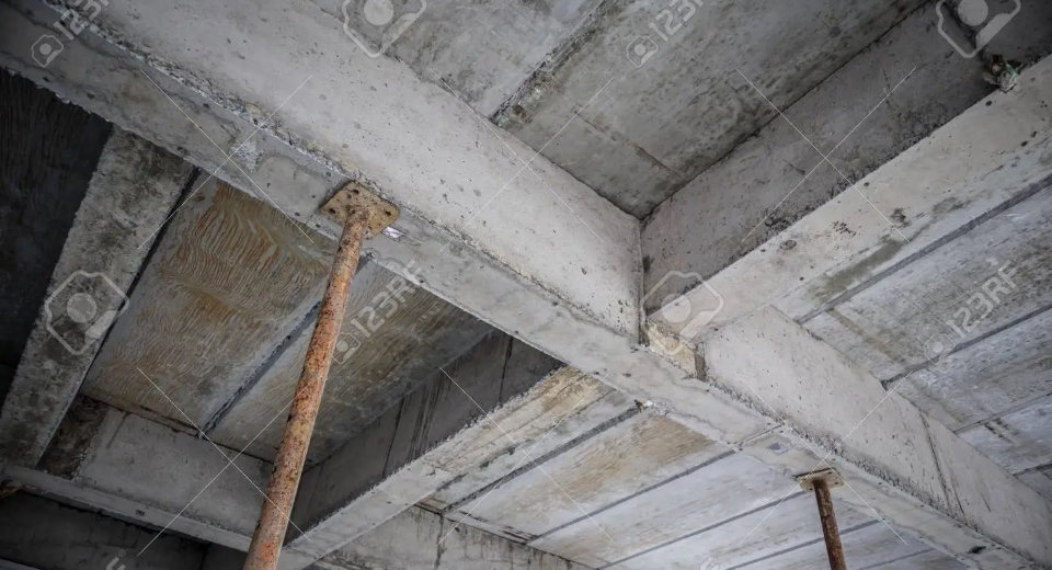 Ремонт перекрытий по железобетонным балкам