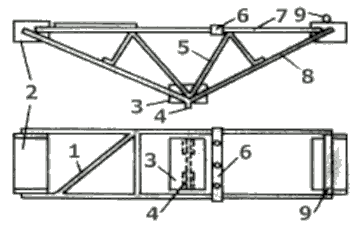 Конструкция протеза для наращивания балки перекрытия